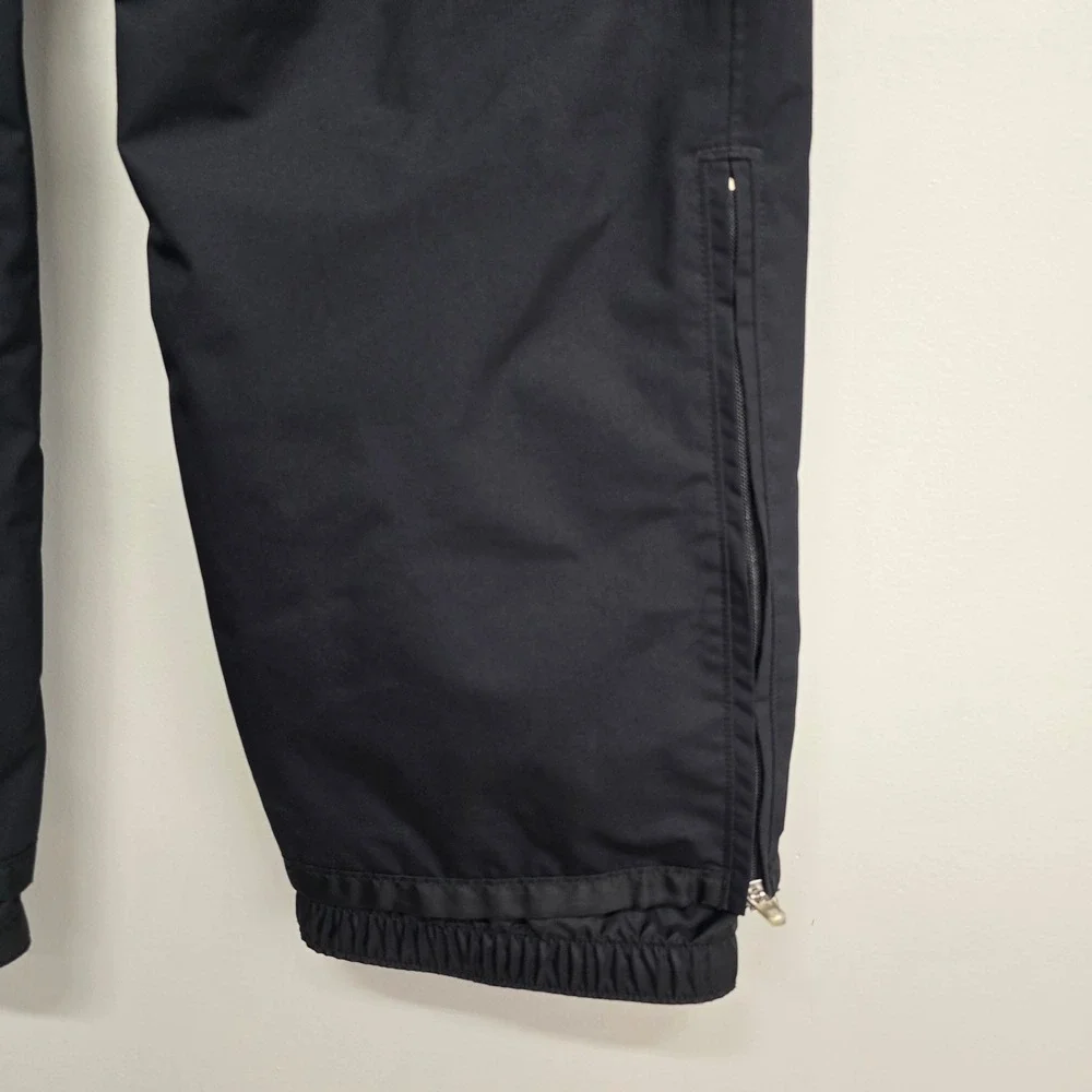 Mountain Equipment Co-op MEC Watershed Snow Pants Youth 12 Black Eco Storm Gear - Picture 2 of 15